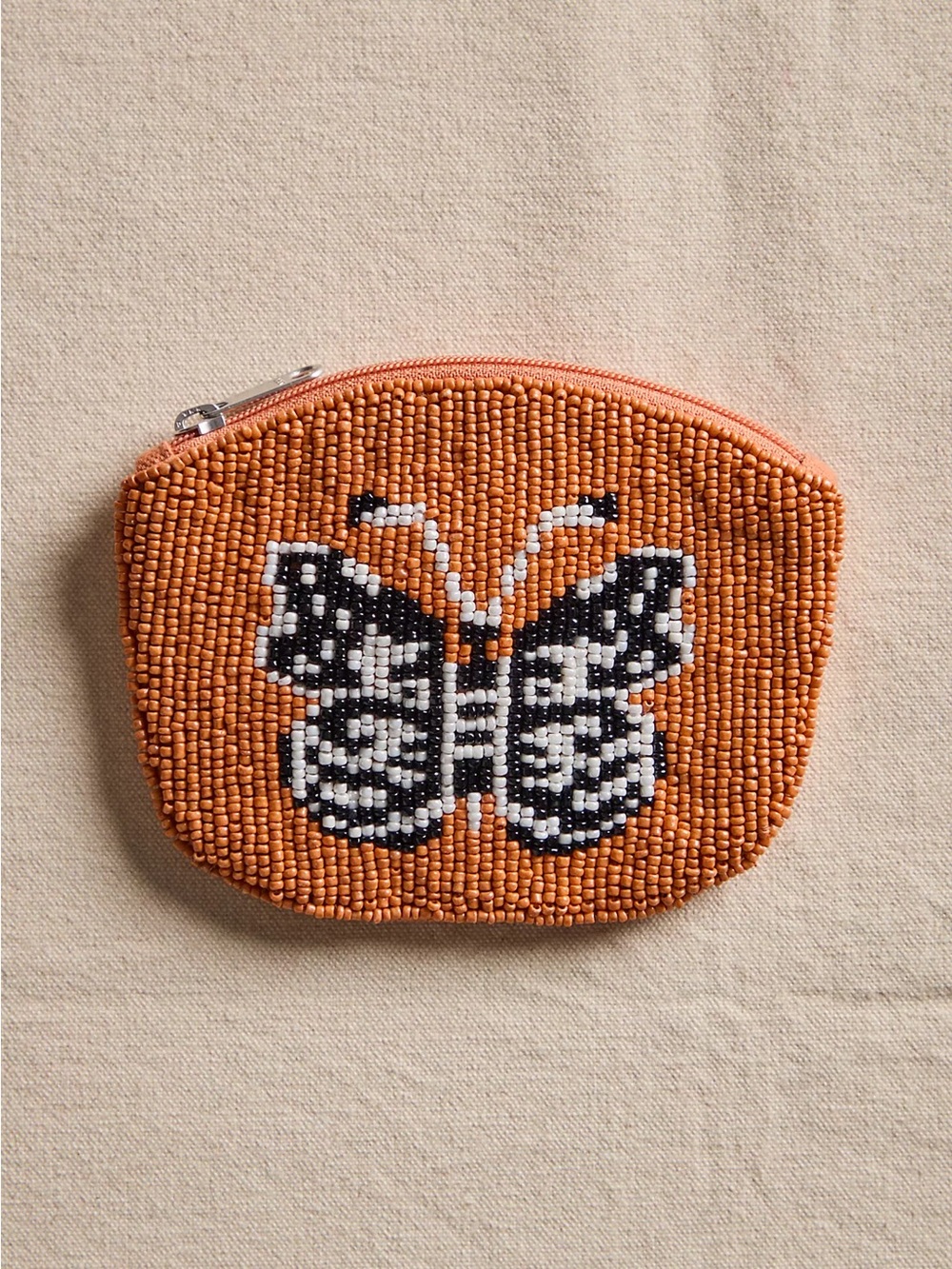 Free People Mariposa Beaded Wallet One Size